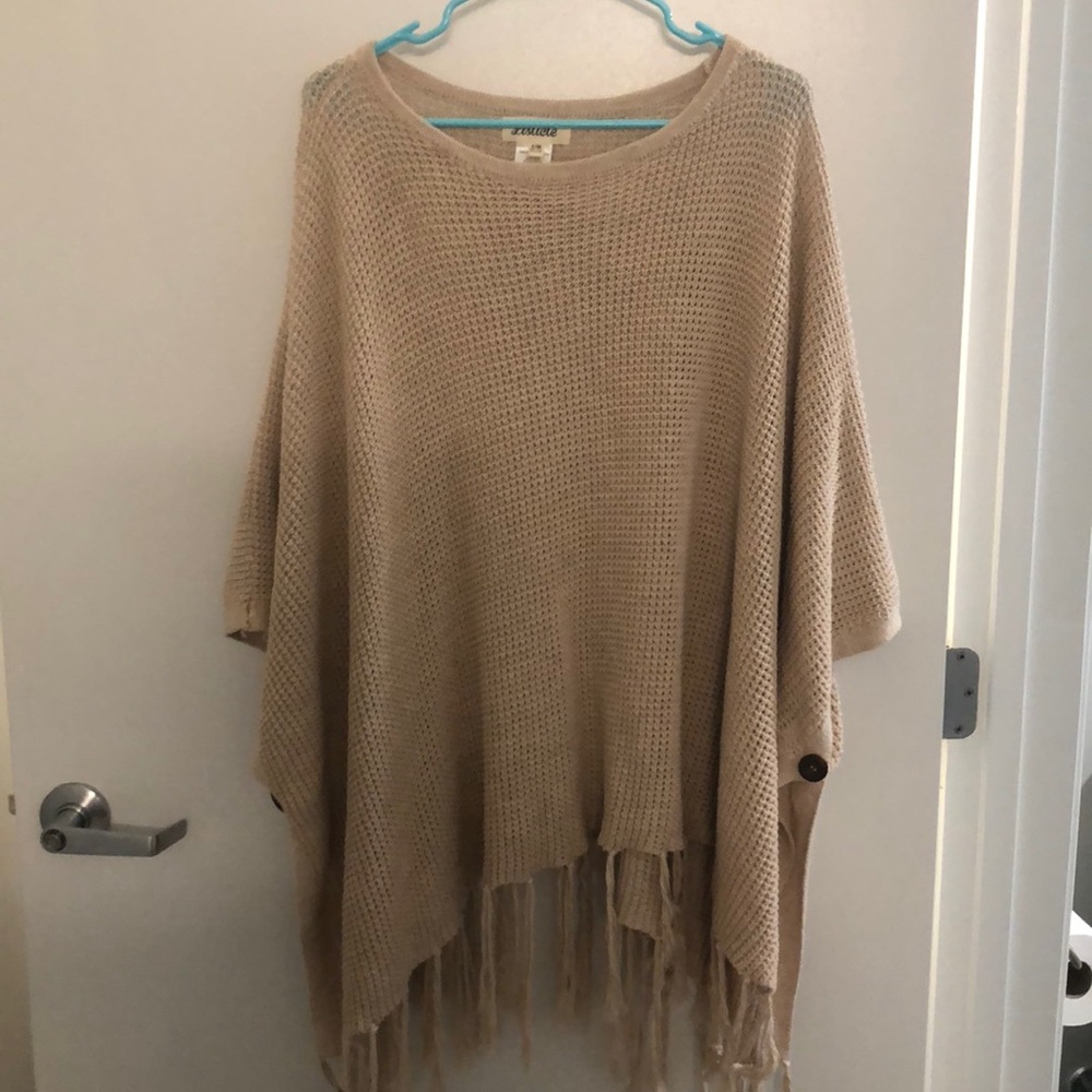 Boutique Poncho sweater